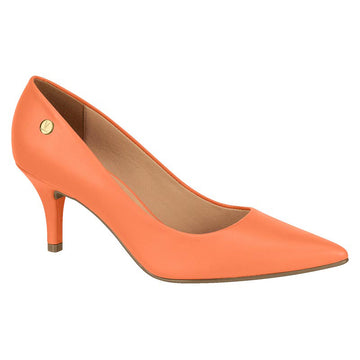 Vizzano 1185-702 Pointy Toe Pump in Orange Napa